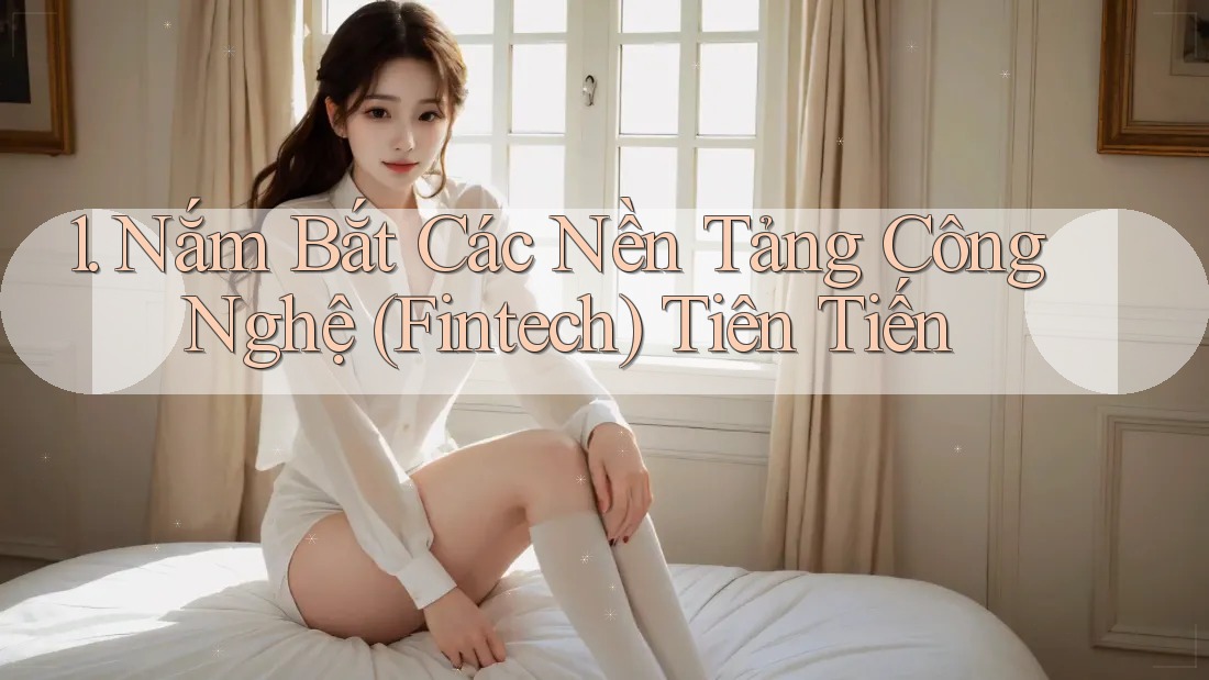1. Nắm Bắt Các Nền Tảng Công Nghệ (Fintech) Tiên Tiến 1. Nắm Bắt Các Nền Tảng Công Nghệ (Fintech) Tiên Tiến