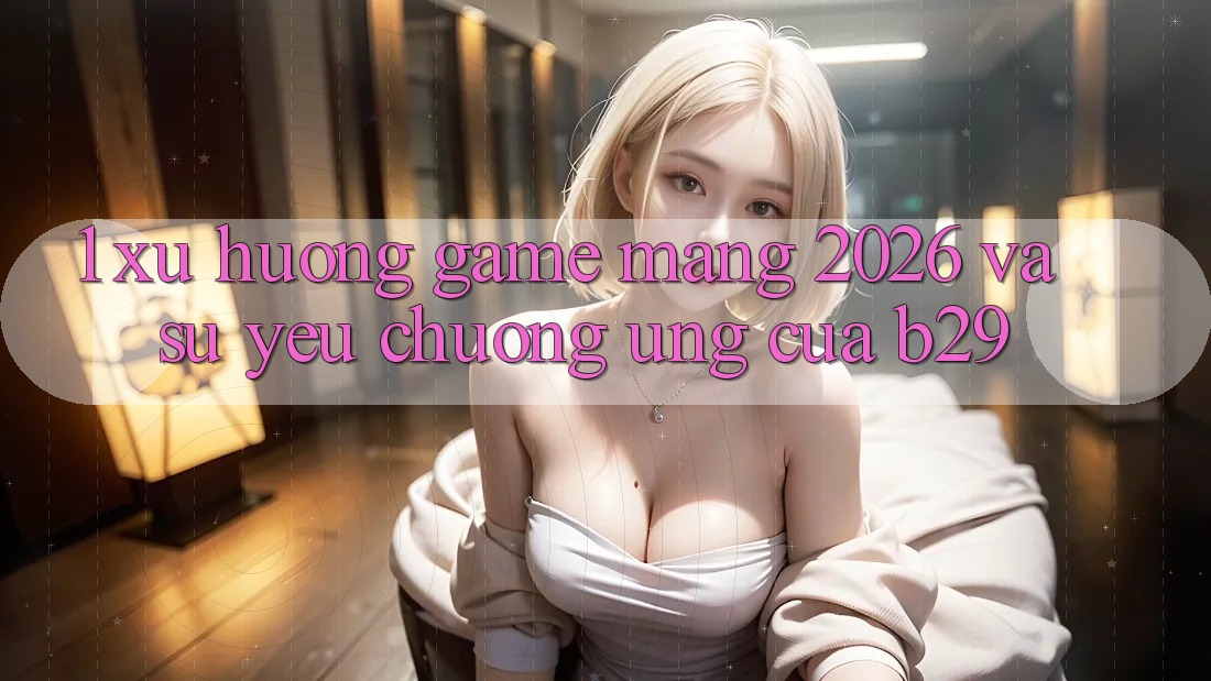 1. Xu Hướng Game mạng 2026 Và Sự Yêu chuộng Ứng Của B29