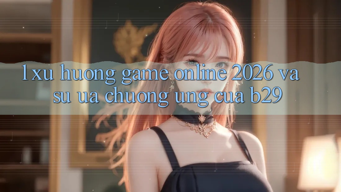 1. Xu Hướng Game Online 2026 Và Sự Ưa chuộng Ứng Của B29