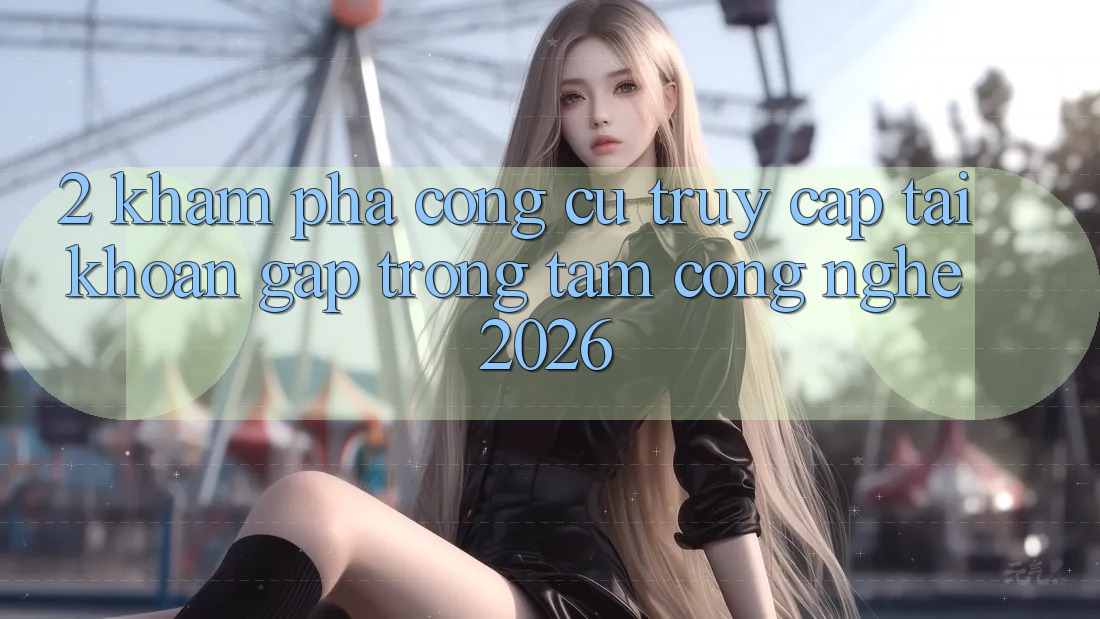 2. Khám Phá Công cụ “Truy cập tài khoản Gấp” - Trọng Tâm Công Nghệ 2026 2. Khám Phá Công cụ “Truy cập tài khoản Gấp” - Trọng Tâm Công Nghệ 2026