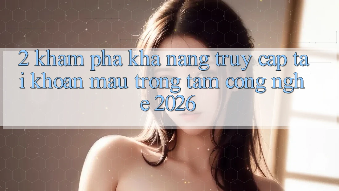 2. Khám Phá Khả năng “Truy cập tài khoản Mau” - Trọng Tâm Công Nghệ 2026 2. Khám Phá Khả năng “Truy cập tài khoản Mau” - Trọng Tâm Công Nghệ 2026