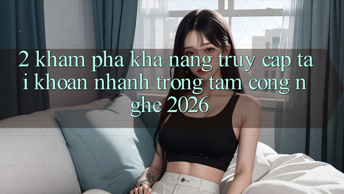 2. Khám phá Khả năng “Truy cập tài khoản Nhanh” - Trọng Tâm Công Nghệ 2026 2. Khám phá Khả năng “Truy cập tài khoản Nhanh” - Trọng Tâm Công Nghệ 2026
