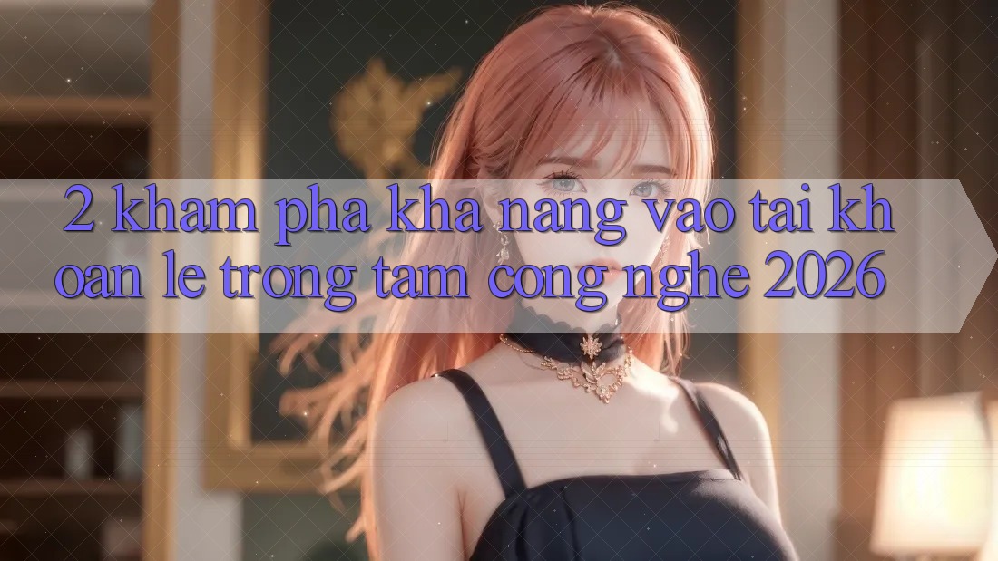 2. Khám Phá Khả năng “Vào tài khoản Lẹ” - Trọng Tâm Công Nghệ 2026 2. Khám Phá Khả năng “Vào tài khoản Lẹ” - Trọng Tâm Công Nghệ 2026