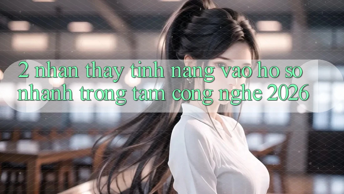 2. Nhận thấy Tính năng “Vào hồ sơ Nhanh” - Trọng Tâm Công Nghệ 2026