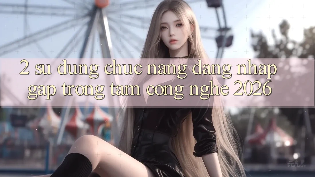 2. Sử dụng Chức năng “Đăng Nhập Gấp” - Trọng Tâm Công Nghệ 2026 2. Sử dụng Chức năng “Đăng Nhập Gấp” - Trọng Tâm Công Nghệ 2026