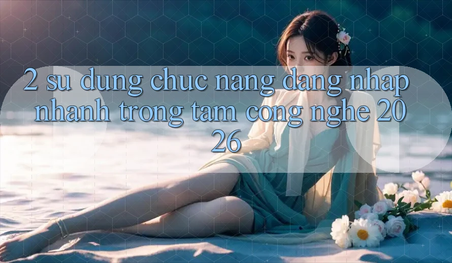2. Sử dụng Chức năng “Đăng Nhập Nhanh” - Trọng Tâm Công Nghệ 2026 2. Sử dụng Chức năng “Đăng Nhập Nhanh” - Trọng Tâm Công Nghệ 2026