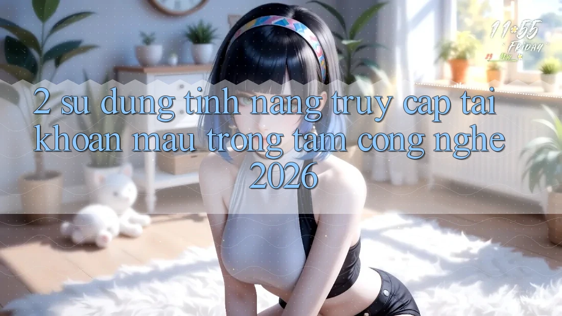 2. Sử dụng Tính Năng “Truy cập tài khoản Mau” - Trọng Tâm Công Nghệ 2026 2. Sử dụng Tính Năng “Truy cập tài khoản Mau” - Trọng Tâm Công Nghệ 2026