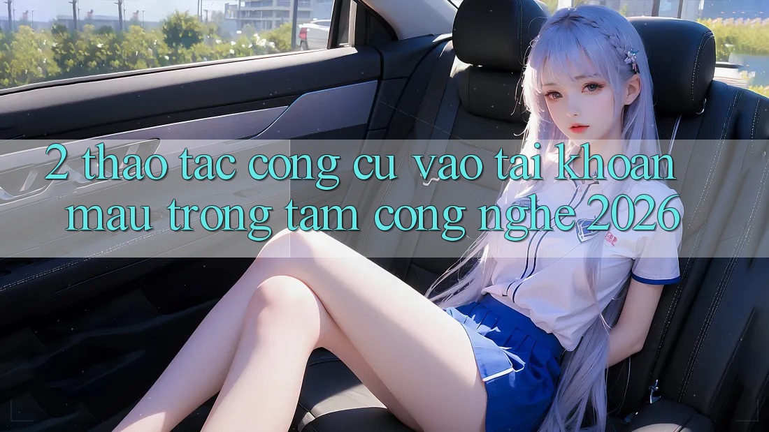 2. Thao tác Công cụ “Vào tài khoản Mau” - Trọng Tâm Công Nghệ 2026 2. Thao tác Công cụ “Vào tài khoản Mau” - Trọng Tâm Công Nghệ 2026