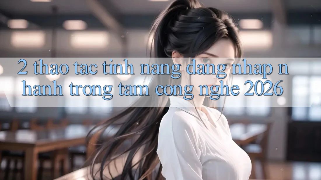 2. Thao tác Tính Năng “Đăng Nhập Nhanh” - Trọng Tâm Công Nghệ 2026