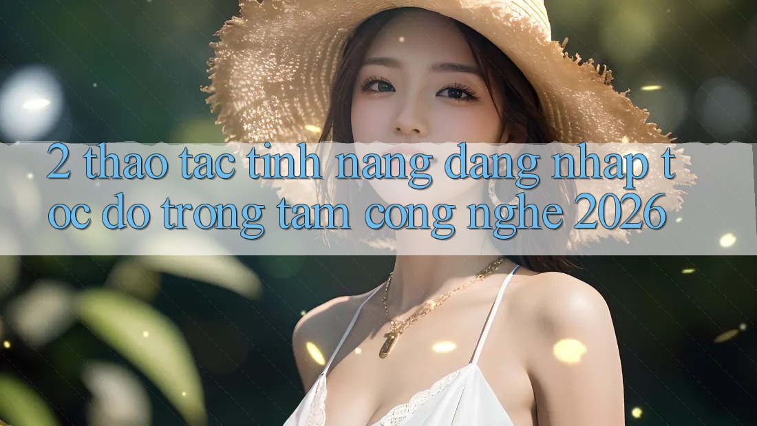 2. Thao tác Tính Năng “Đăng Nhập Tốc độ” - Trọng Tâm Công Nghệ 2026 2. Thao tác Tính Năng “Đăng Nhập Tốc độ” - Trọng Tâm Công Nghệ 2026