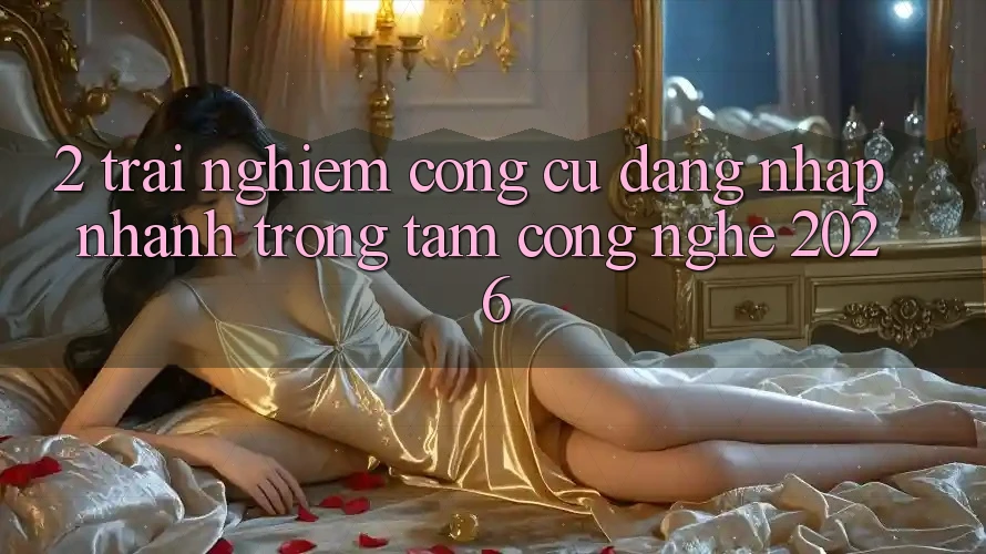 2. Trải nghiệm Công cụ “Đăng Nhập Nhanh” - Trọng Tâm Công Nghệ 2026 2. Trải nghiệm Công cụ “Đăng Nhập Nhanh” - Trọng Tâm Công Nghệ 2026