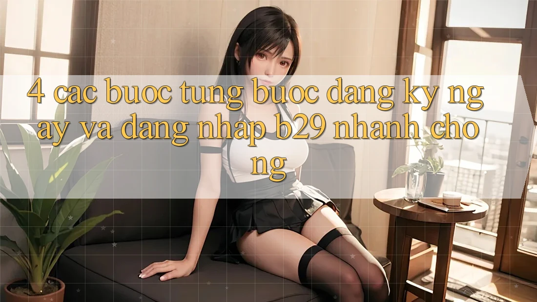 4. Các bước Từng Bước Đăng ký ngay Và Đăng Nhập B29 Nhanh chóng 4. Các bước Từng Bước Đăng ký ngay Và Đăng Nhập B29 Nhanh chóng