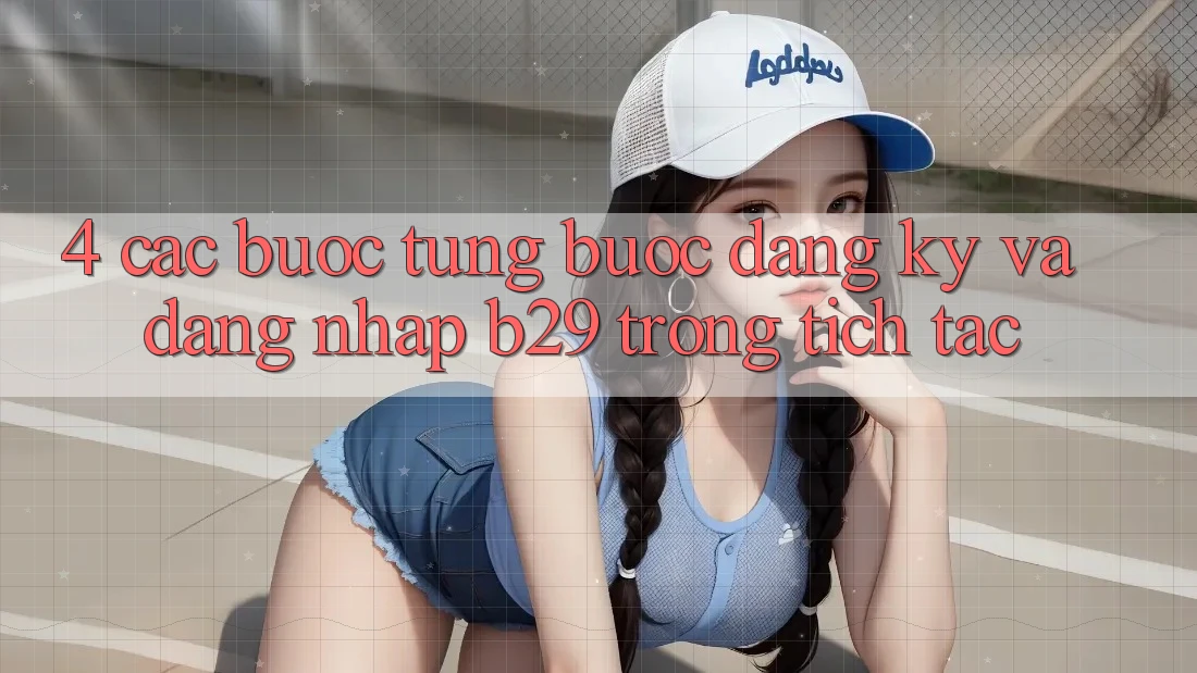 4. Các bước Từng Bước Đăng Ký Và Đăng Nhập B29 Trong tích tắc