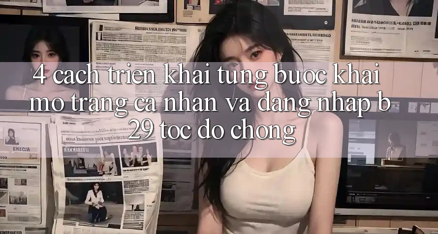 4. Cách triển khai Từng Bước Khai mở trang cá nhân Và Đăng Nhập B29 Tốc độ Chóng