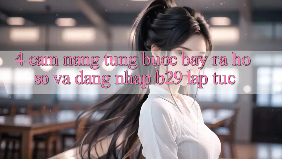4. Cẩm nang Từng Bước Bày ra hồ sơ Và Đăng Nhập B29 Lập tức