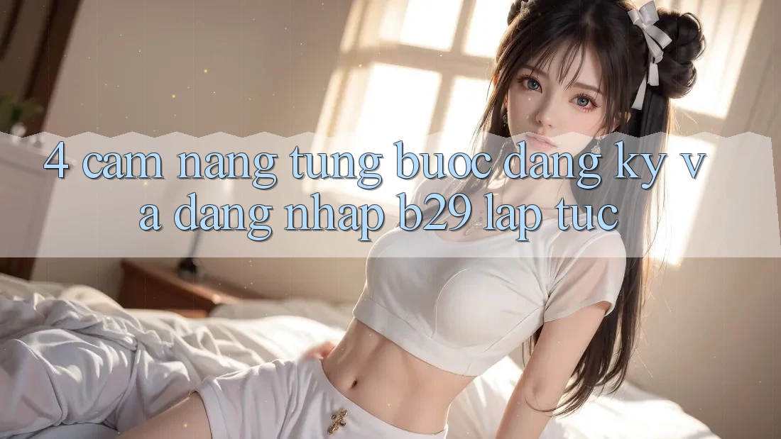 4. Cẩm nang Từng Bước Đăng Ký Và Đăng Nhập B29 Lập tức 4. Cẩm nang Từng Bước Đăng Ký Và Đăng Nhập B29 Lập tức