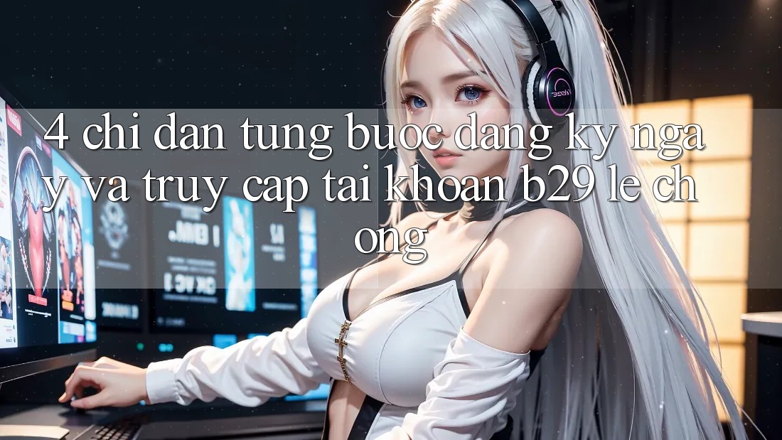 4. Chỉ dẫn Từng Bước Đăng ký ngay Và Truy cập tài khoản B29 Lẹ Chóng