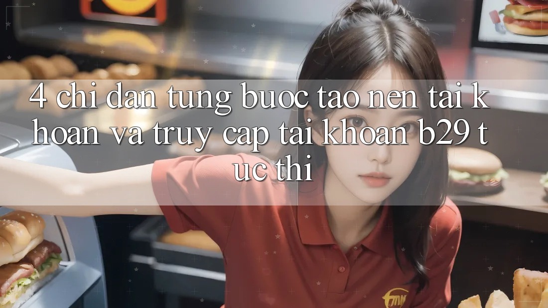4. Chỉ dẫn Từng Bước Tạo nên tài khoản Và Truy cập tài khoản B29 Tức thì