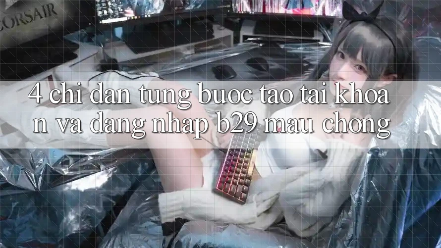 4. Chỉ dẫn Từng Bước Tạo tài khoản Và Đăng Nhập B29 Mau Chóng