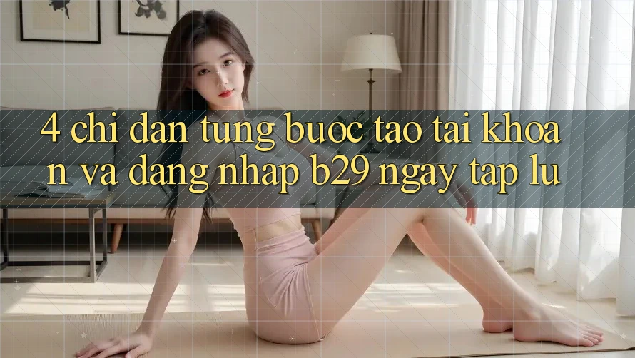 4. Chỉ dẫn Từng Bước Tạo tài khoản Và Đăng Nhập B29 Ngay tắp lự 4. Chỉ dẫn Từng Bước Tạo tài khoản Và Đăng Nhập B29 Ngay tắp lự