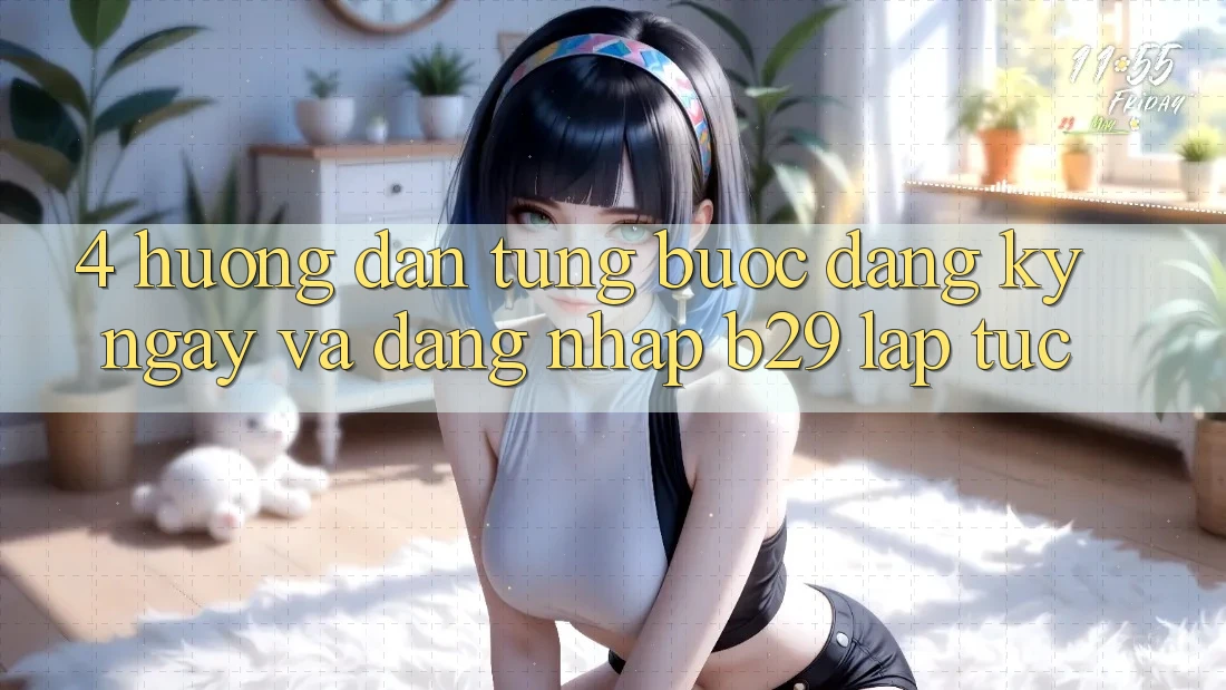 4. Hướng Dẫn Từng Bước Đăng ký ngay Và Đăng Nhập B29 Lập tức