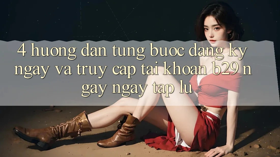 4. Hướng Dẫn Từng Bước Đăng ký ngay Và Truy cập tài khoản B29 Ngay ngay tắp lự
