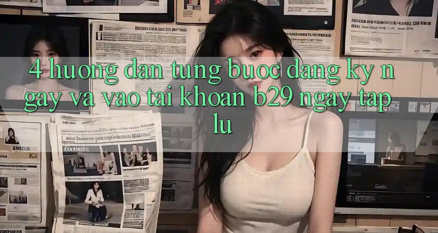 4. Hướng Dẫn Từng Bước Đăng ký ngay Và Vào tài khoản B29 Ngay tắp lự