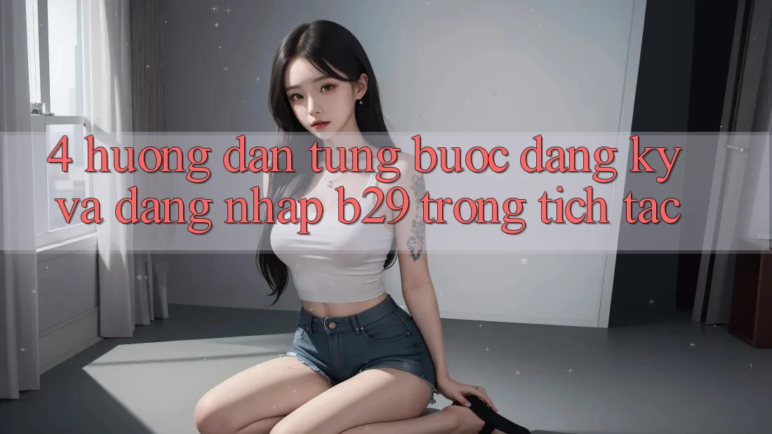 4. Hướng Dẫn Từng Bước Đăng Ký Và Đăng Nhập B29 Trong tích tắc 4. Hướng Dẫn Từng Bước Đăng Ký Và Đăng Nhập B29 Trong tích tắc