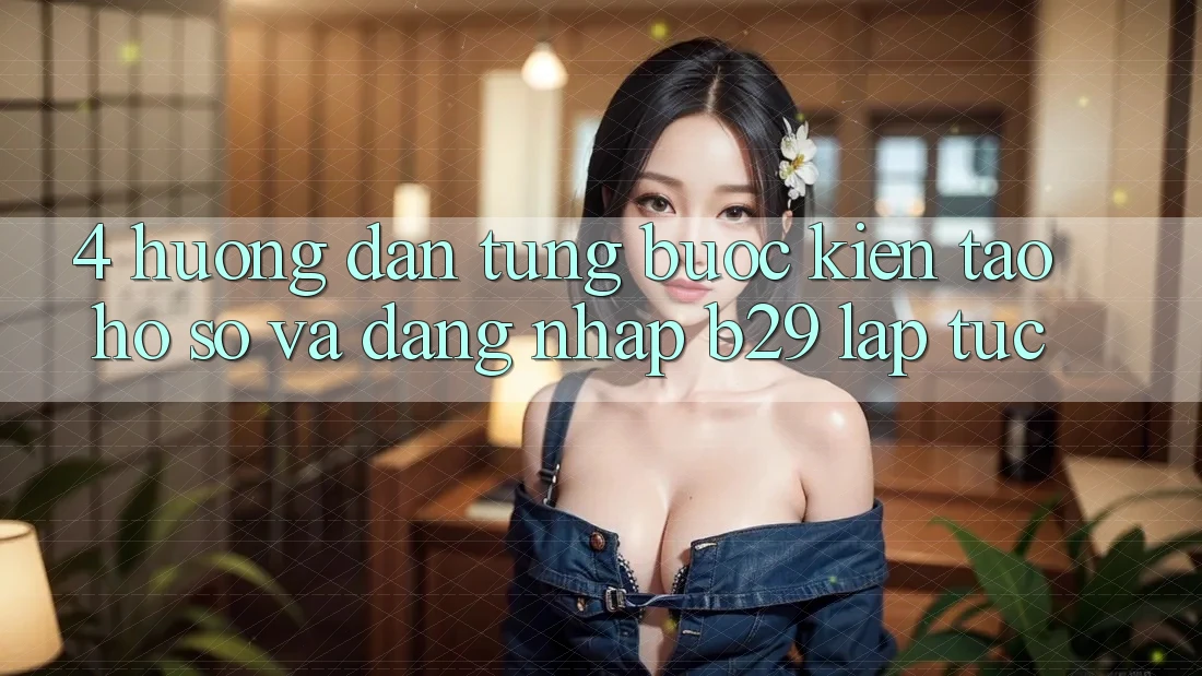 4. Hướng Dẫn Từng Bước Kiến tạo hồ sơ Và Đăng Nhập B29 Lập tức 4. Hướng Dẫn Từng Bước Kiến tạo hồ sơ Và Đăng Nhập B29 Lập tức