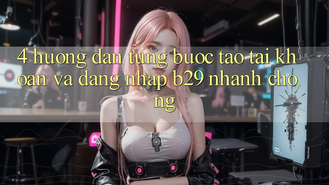 4. Hướng Dẫn Từng Bước Tạo tài khoản Và Đăng nhập B29 Nhanh chóng 4. Hướng Dẫn Từng Bước Tạo tài khoản Và Đăng nhập B29 Nhanh chóng