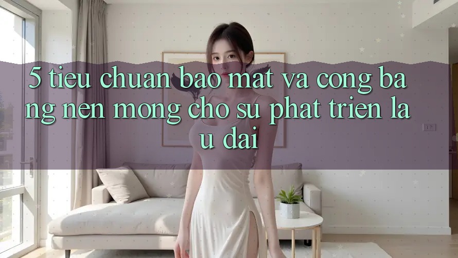 5. Tiêu Chuẩn Bảo Mật Và Công Bằng: Nền Móng Cho Sự Phát Triển Lâu dài 5. Tiêu Chuẩn Bảo Mật Và Công Bằng: Nền Móng Cho Sự Phát Triển Lâu dài