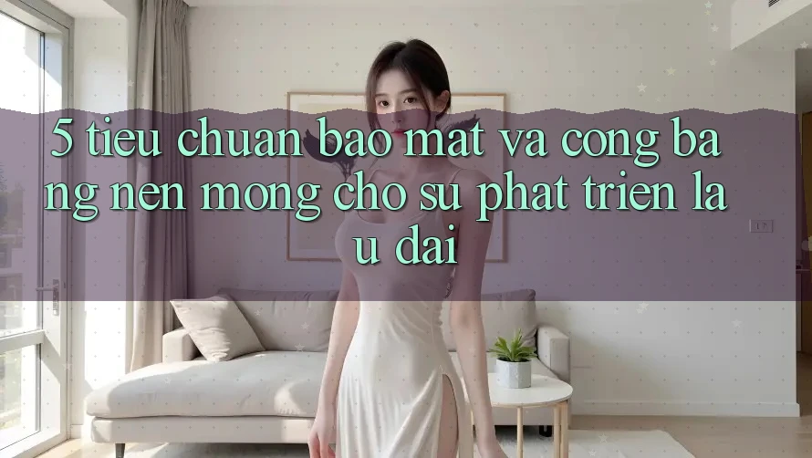5. Tiêu Chuẩn Bảo Mật Và Công Bằng: Nền Móng Cho Sự Phát Triển Lâu dài 5. Tiêu Chuẩn Bảo Mật Và Công Bằng: Nền Móng Cho Sự Phát Triển Lâu dài