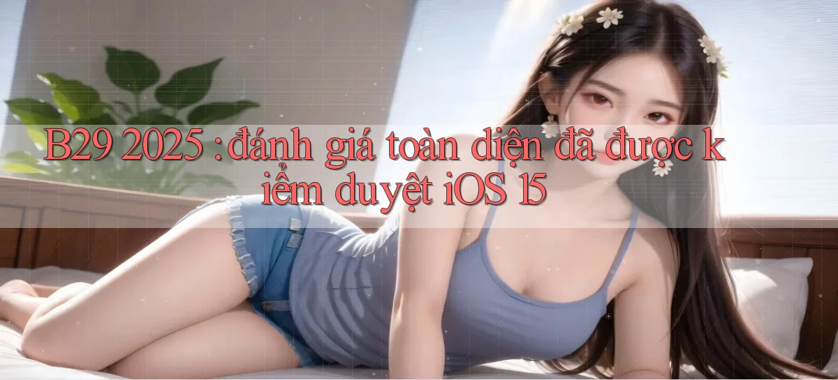 B29 2025 đánh giá toàn diện đã được kiểm duyệt iOS 15