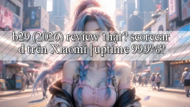 b29 (2026) review thật scorecard trên Xiaomi uptime 99.9%
