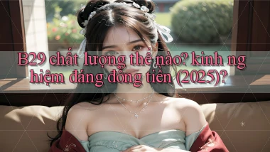 B29 chất lượng thế nào kinh nghiệm đáng đồng tiền (2025)