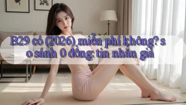 B29 có (2026) miễn phí không so sánh 0 đồng tin nhắn giả