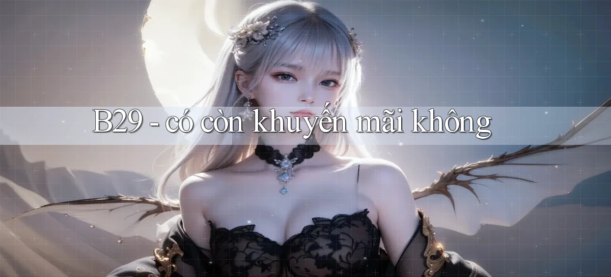 B29   có còn khuyến mãi không