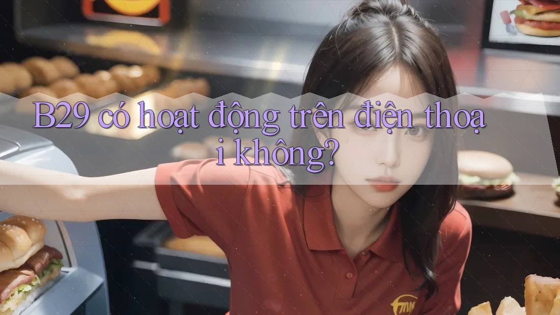 B29 có hoạt động trên điện thoại không?