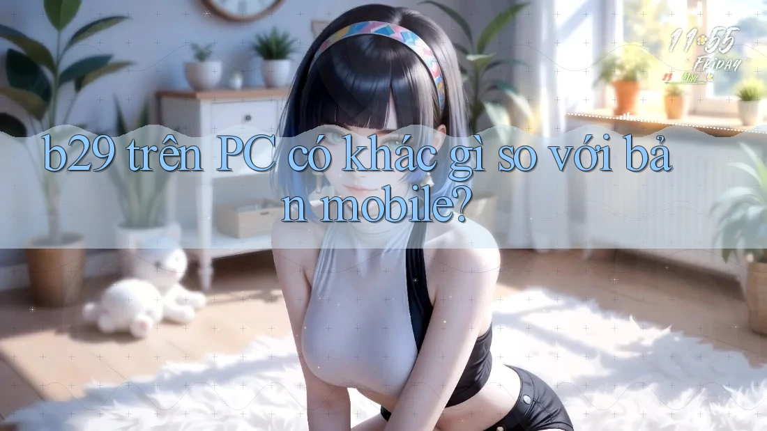 b29 trên PC có khác gì so với bản mobile?