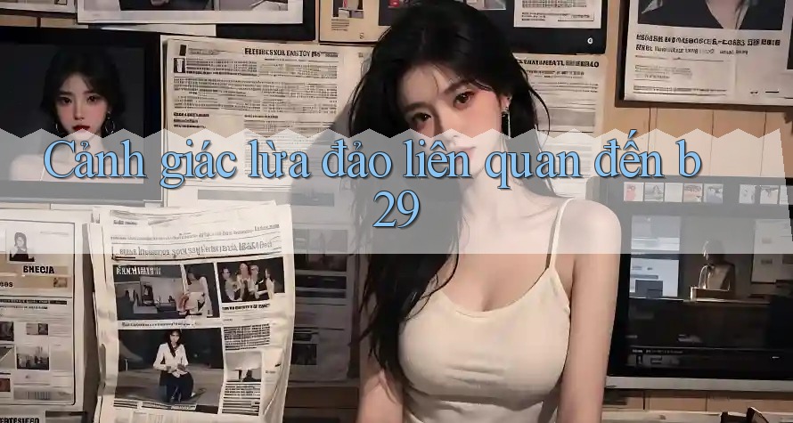 Cảnh giác lừa đảo liên quan đến b29