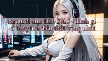 carousel ảnh B29 2025   đánh giá tổng thể điều thất vọng nhất