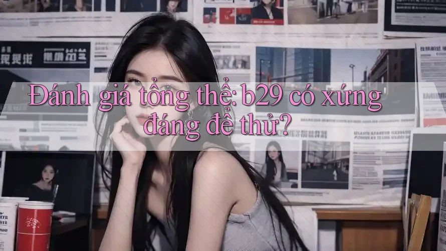 Đánh giá tổng thể: b29 có xứng đáng để thử? Đánh giá tổng thể: b29 có xứng đáng để thử?