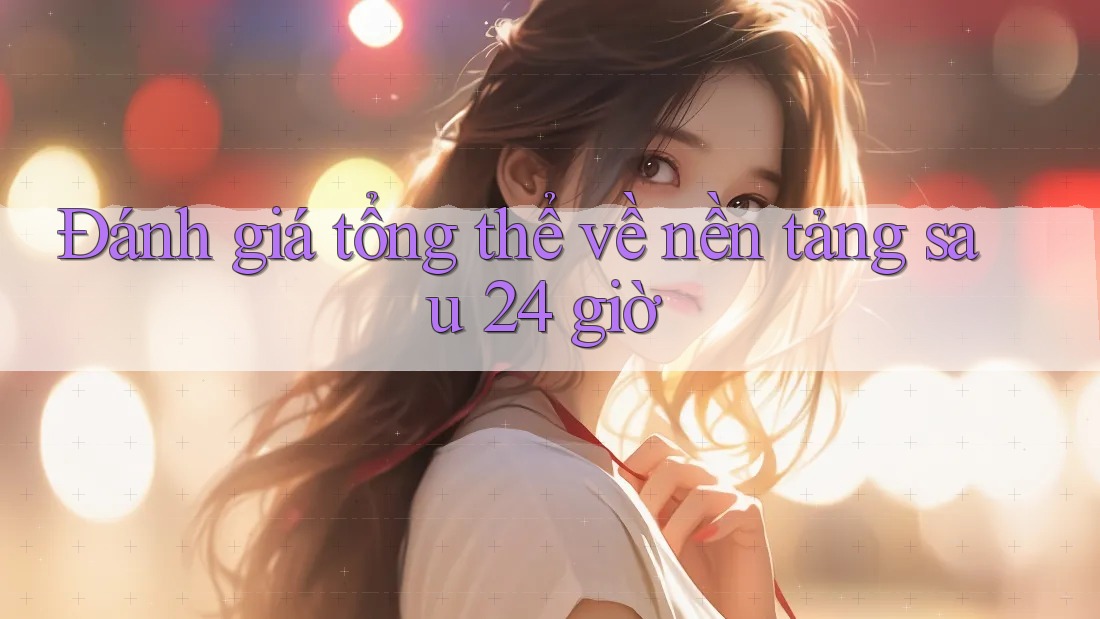 Đánh giá tổng thể về nền tảng sau 24 giờ
