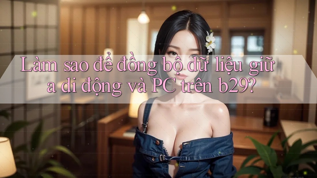 Làm sao để đồng bộ dữ liệu giữa di động và PC trên b29? Làm sao để đồng bộ dữ liệu giữa di động và PC trên b29?