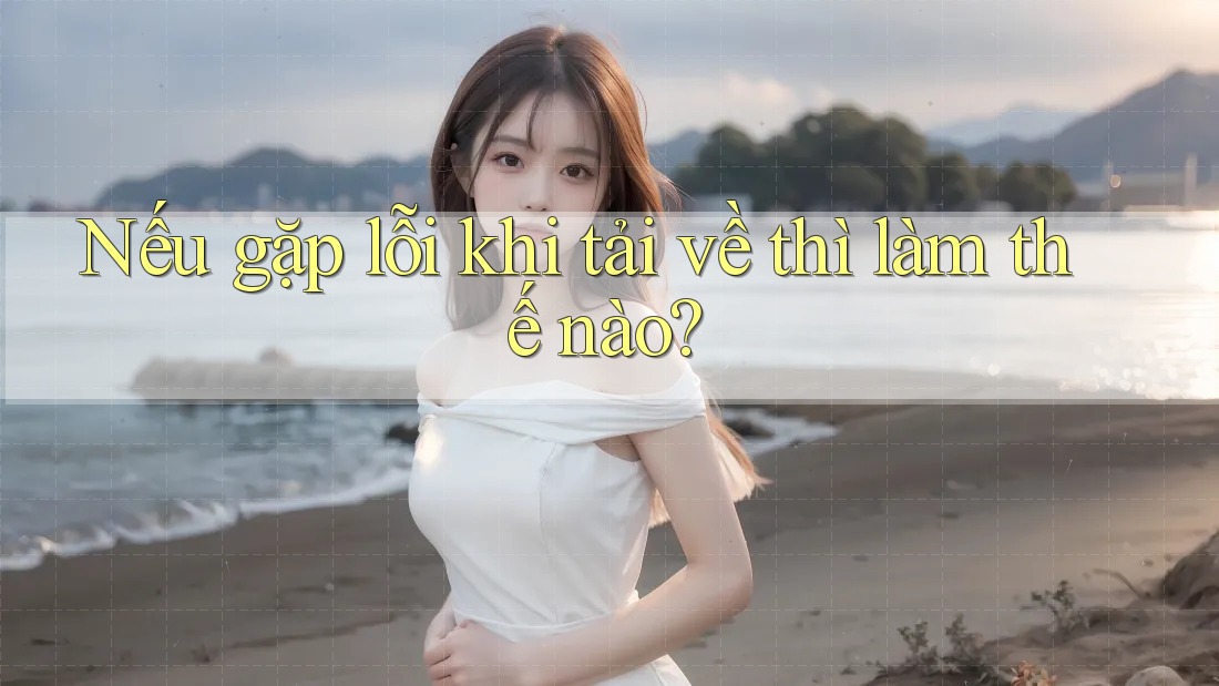 Nếu gặp lỗi khi tải về thì làm thế nào?