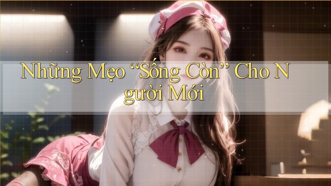 Những Mẹo “Sống Còn” Cho Người Mới Những Mẹo “Sống Còn” Cho Người Mới