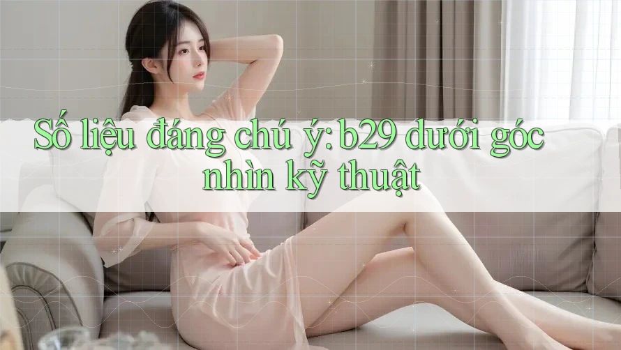 Số liệu đáng chú ý: b29 dưới góc nhìn kỹ thuật