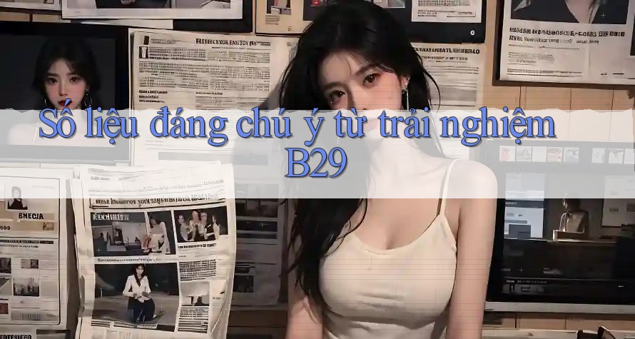 Số liệu đáng chú ý từ trải nghiệm B29 Số liệu đáng chú ý từ trải nghiệm B29
