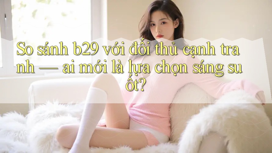 So sánh b29 với đối thủ cạnh tranh — ai mới là lựa chọn sáng suốt?