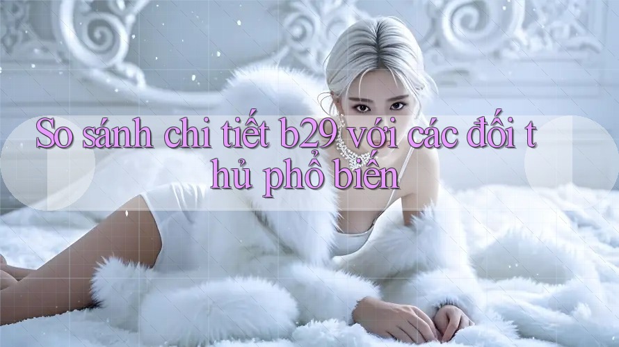 So sánh chi tiết b29 với các đối thủ phổ biến